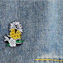 Retro Pin Brooches Pineapple Fruit Backpack Jacket Badges Jewelry (Style 5) A