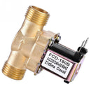 Ac 220V 1/2 Inch Solar Water Heater Solenoid Valve Normally Closed Inlet Va P3X9