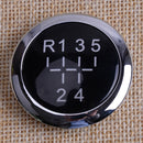 5 Speed Gear Shift Knob Cap Top Cover Fit For Vauxhall/Opel Astra H Corsa D