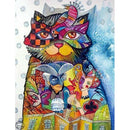 5D DIY Full Drill Diamond Painting Cat Embroidery Mosaic Craft Wall Arts