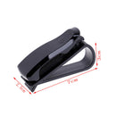 Red Car Sun Visor Clip Holder For Reading Glasses Sunglasses Eyeglass Card M&O