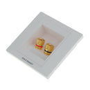4 Pieces Binding Post Banana Plug Speaker Terminal Square Wall Face Plate