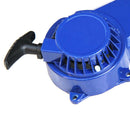 Blue Metal Recoil Pull Start Starter For 47/49cc Mini Pocket Dirt Bike ATV