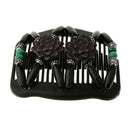4PCS Magic Wooden Bead Stretch Double Side Combs Bun Maker Hair Stying Tool