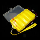 Rock Fishing Tackle Box Double Sided Plastic Lure Bait Hook Storage Box