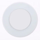 Wide Angle Adjustable Round Convex Car Rearview Blind Spot Mirror (White)