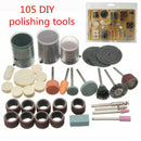 105Pcs Grinding Tools Accessory Bits Set 1/8'' For Tool Electric Polishing
