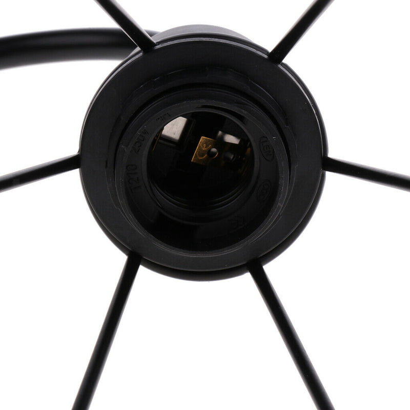 2 Pcs Black Retro Lampshade Pendant Lamp Shade Lamps Lighting Ceiling Fans Lamp
