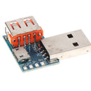 USB Converter USB Male to Female to Micro USB to 4P Adapter 2.54mm Connector  BX