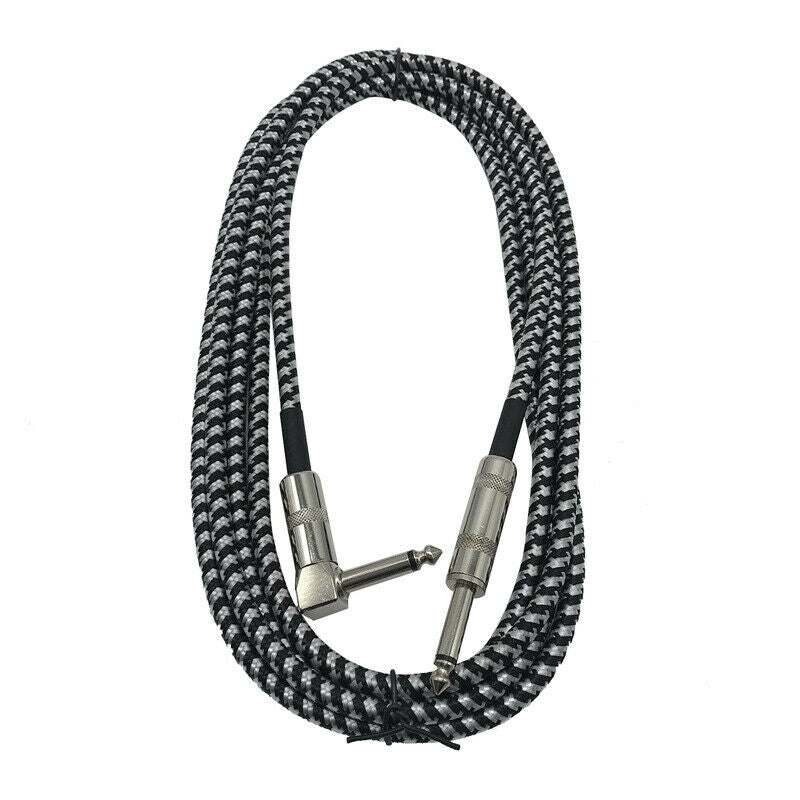 6 Meters/ 20 Feet Electric Guitar Bass Musical Instrument Cable Cord 1/4 In