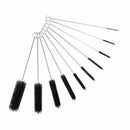 nylon+stainless steel Brush Set 2 Pack Cleaning Brushes Nylon Tube Brushes  X1Y6