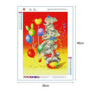 5D DIY Full Drill Diamond Painting Elephant Cross Stitch Embroidery Mosaic