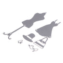 1 Set Metal Cutting Dies Steel Checkroom Template Embossing Folder Stencil