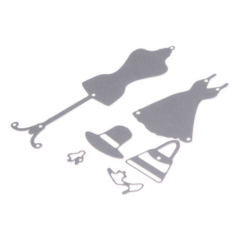 1 Set Metal Cutting Dies Steel Checkroom Template Embossing Folder Stencil