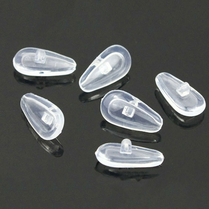 50pcs Sunglasses Accessories Tools Replacement Soft PVC Practical Clear Nose Pad