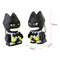 Superhero Batman Design LED Keychain Flashlight Sound Pendant Key Ring Gift A