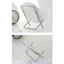 2pcs/set Iron Craft Geometric Easel Plate Display Stand Picture Holder Decor