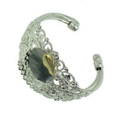 8 Pieces/Lot Empty Bezel Bangle Settings Cabochon Blank Tray Findings Craft
