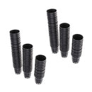 100 pcs Aquatic planting basket Aquarium Plastic Pot Water Grass Cultivat M