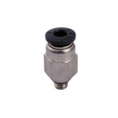 10Pcs 5mm Male Thread 4mm Push In Joint Pneumatic Connector Quick Fittings A1T7