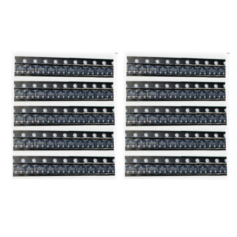 45-Values SMD9014 (J6) NPN Power General Purpose Transistors Assortment Kit -