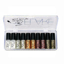 10pcs/set Glitter Eyeshadow Waterproof Liquid Eyeliner Lasting Waterproof L Z8Z5