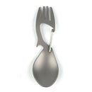 Outdoor Camping Picnic Stainless Steel Fork Spoon Tableware Ultralight Useful