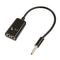 3.5mm Stereo Audio Splitter Male to Headphone Headset + Microphone Adapter cK2Z8