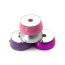 Round Crystal Display Stand Base 3 LED Lights Crystal Ball Cocktail Parts JR