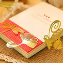 Note Metal Animal Bookmark Novelty Ducument Book Marker Label Stationery Gw
