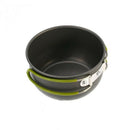 Outdoor Camping Portable Tableware Cooker 1-2 People Camping Set Pot Outdoo