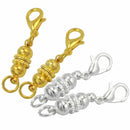 4X  Magnetic  Clasps Jewellery DIY Bracelet Connectors 6mm OZ BX