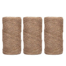 DIY Handmade Jute Rope 1000 Feet 2Mm 3 Ply Natural Jute Twine String Rolls  A3L3