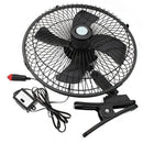 Car Dashboard Swing Fan Car Clip-On Rotary Fan Home Gm Car Truck Fan