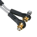 1 Set RC Car Steering Pull Rod Upgrade Part Metal RC Steering Rod Durable f K9Q5