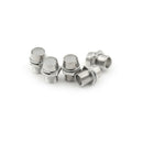 20pcs 5mm Round Chrome Metal LED Lamp Light Emitting Diode Bezel Holder OZ