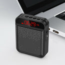 Portable Voice Amplifier Wired MicrophoneÃ‚Â Mini PA System Speaker (Black) A