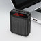Portable Voice Amplifier Wired MicrophoneÃ‚Â Mini PA System Speaker (Black) A