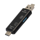 Micro USB OTG Card Reader Portable Type C/USB 3.0/USB 2.0 Flash Memory Card