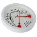 Wall-mounted Round Love Household Analog Thermometer Hygrometer Humidity*Monitor