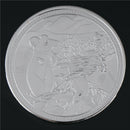 2020 Year of the Rat Commemorative Coin Challenge Coins Souvenir Good Fortune 3C