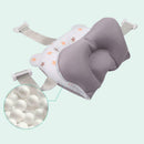 Baby Shower Bath Tub Pad Bathtub Mat Newborn Safety Bath Cushion (3 White)