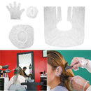 6Pcs Throwaway Ear Cover Elastic Caps Gloves Hair Cape Dye Styling Accessor Kw
