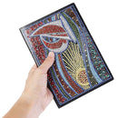 DIY Sailboat Special Shaped Diamond Painting 50 Page A5 Notebook Sketchbook