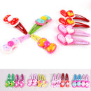 Magic Kids Girls Hair Clips Mixed Assorted Slides Hair Jewelry Random Pattern CC