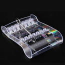 Salon Scissor Stand Rack Scissor Stand Organizer Storage Tray with 2 Suctio