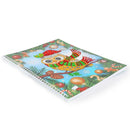 DIY Christmas Owl Special Shaped Diamond Painting 50 Pages A4 Notebook Gift