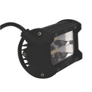 72W Black Flood LED Work Light Bar Boat Truck Offroad SUV Driving Waterproof