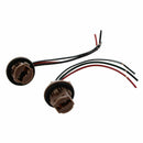 2 Pcs T20 7443 LED Bulb Brake Signal Light Socket gray R2N4