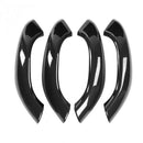 Carbon Fiber Style Car Interior Door Handle Cover Trim Car Accessories for
